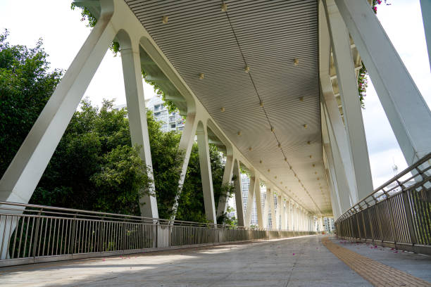 istock Overpasses and pedestrian bridges in the city 1849005448
