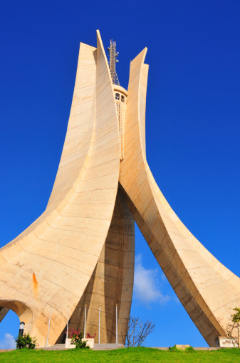 Algiers, Algeria: Monument to the Martyrs of the Algerian War - photo by M.Torres