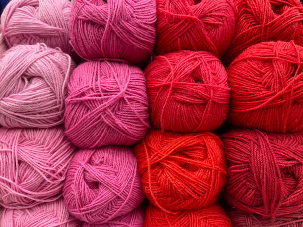 istock A palette of red yarn shades. 1849029515