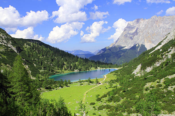 istock Seebensee lake in the Alps 184903070