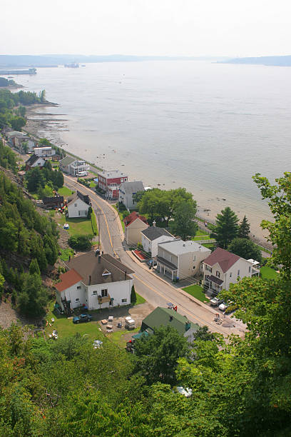 istock St-Laurent river and the old Levis city 184907937