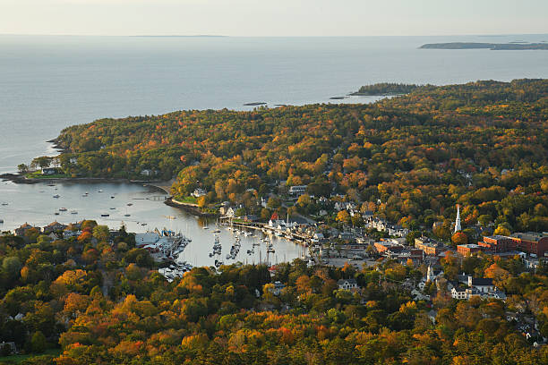 camden stan maine - town maine american culture camden maine zdjęcia i obrazy z banku zdjęć