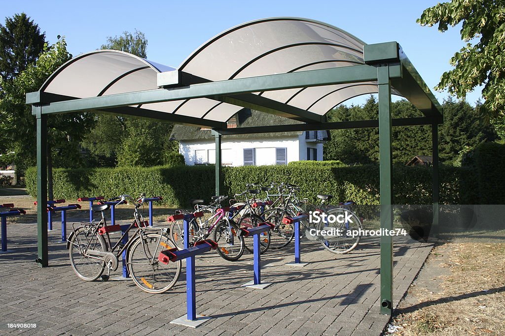 Parco bicicletta - Foto stock royalty-free di Arrangiare