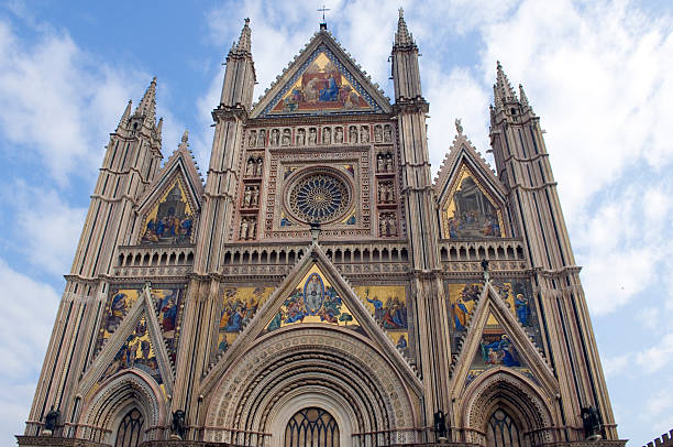 istock Orvieto Church Spires & Mosaics 184908085