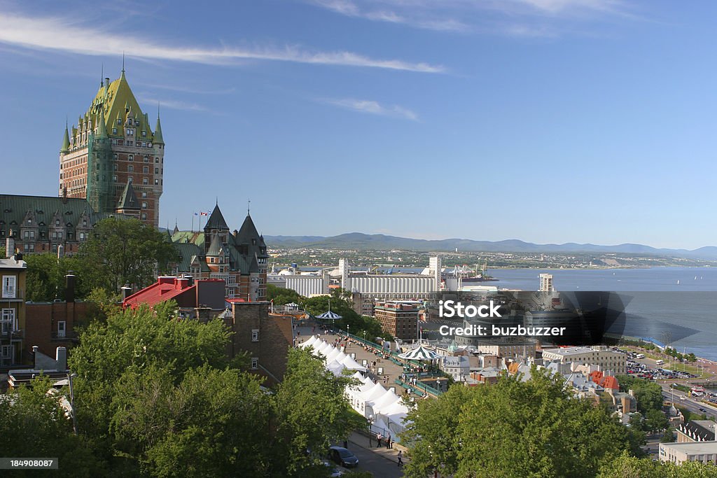 Лето в Квебеке - Стоковые фото Архитектура роялти-фри