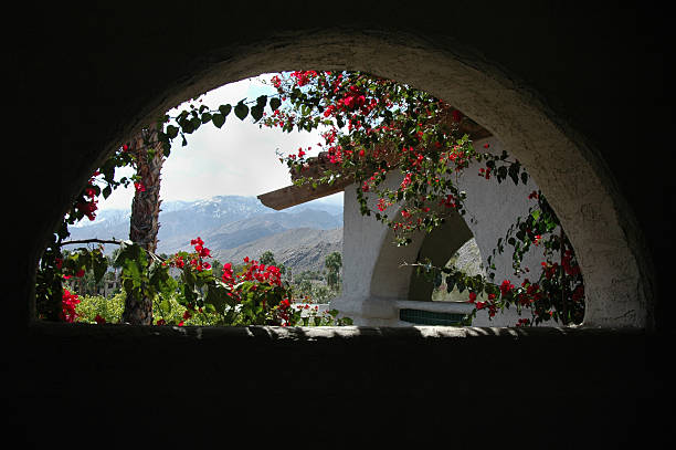 Palm Springs Overlook stock photo