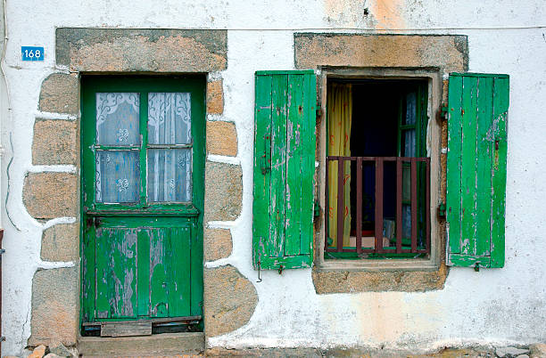 In a Brittany's (France) town.Doors: