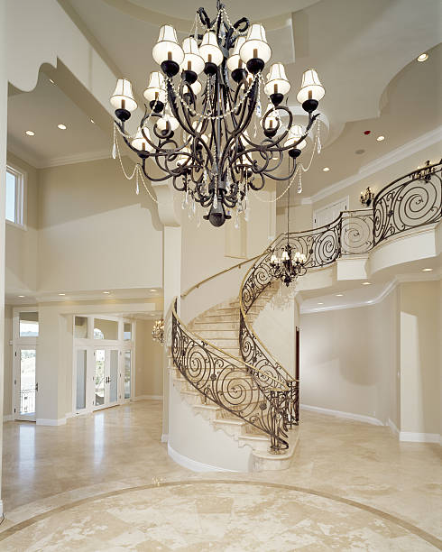 Elegant Foyer stock photo