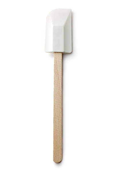 ustensiles de cuisine: spatule en caoutchouc - spatula photos et images de collection