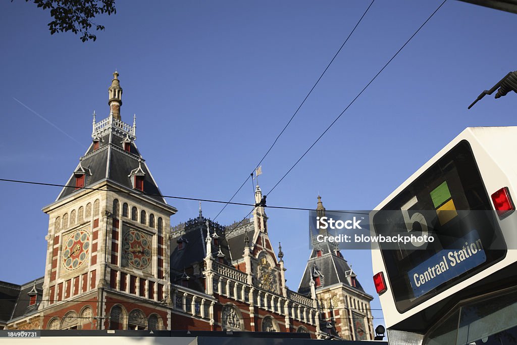 Amsterdam: Estación Central - Foto de stock de Cable libre de derechos