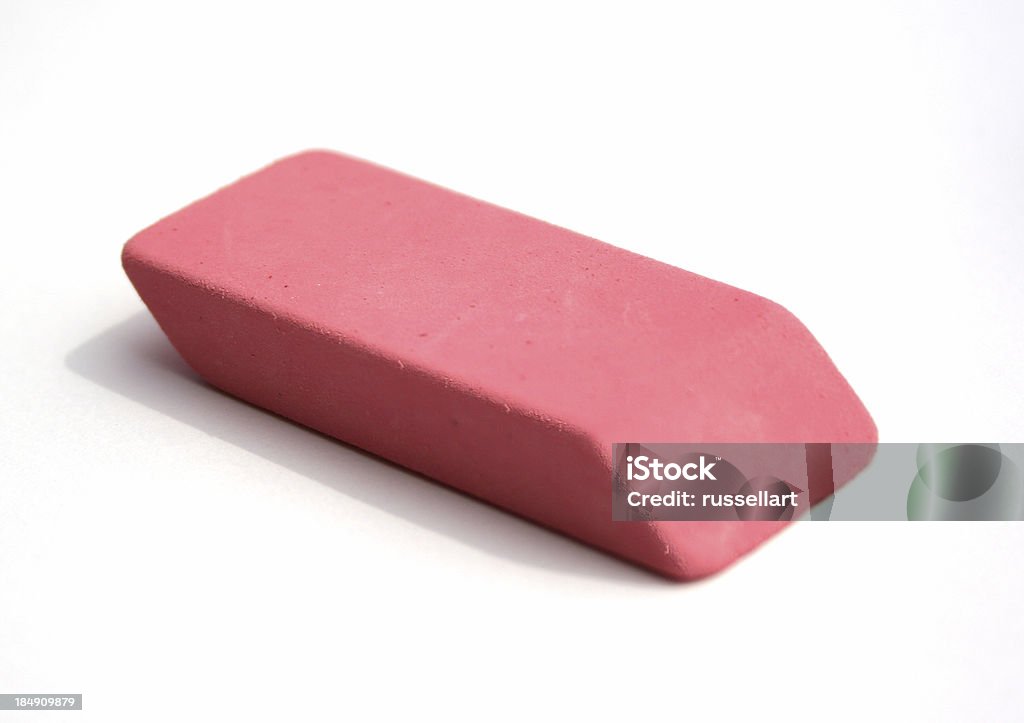 Eraser Pink eraser Eraser Stock Photo