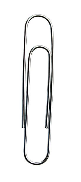 Paper clip stock photo