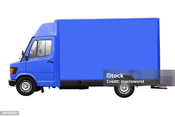 Foto de Blue Caminhão Isolado e mais fotos de stock de Azul - Azul, Caminhão, Carro