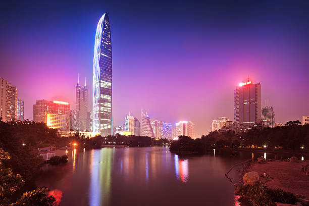 istock Skyscrapers in Shenzhen, China 184911390