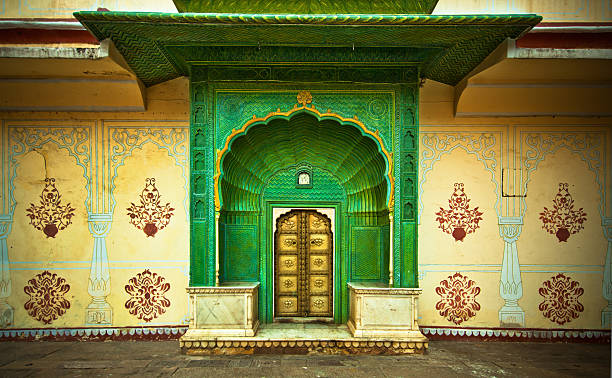 Ornate Door in India