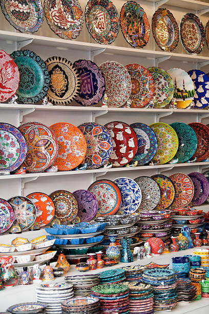 istock Colorful ceramics for sale 184912148