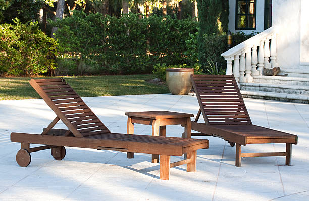 Outdoor seating in Hot Springs, Arkansas
