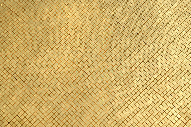 istock Gold Wall Tile Pattern at Grand Palace, Thailand 184913082