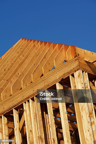 New Home Construction Stock Photo - Download Image Now - Architecture, Aspirations, Blue