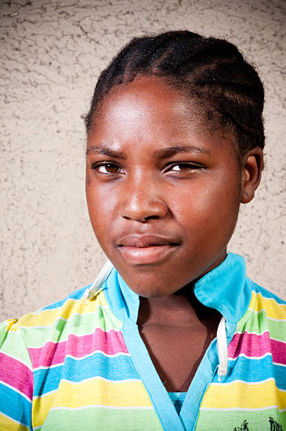 istock Young African girl 184913488