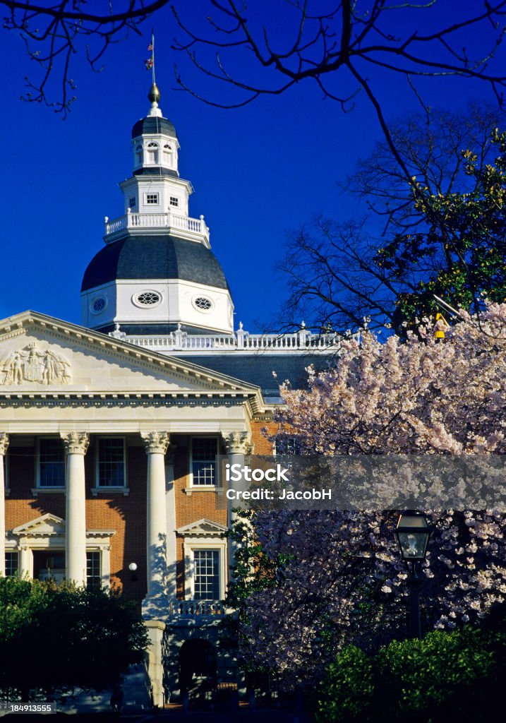 Annapols State House - Lizenzfrei Justizsystem Stock-Foto