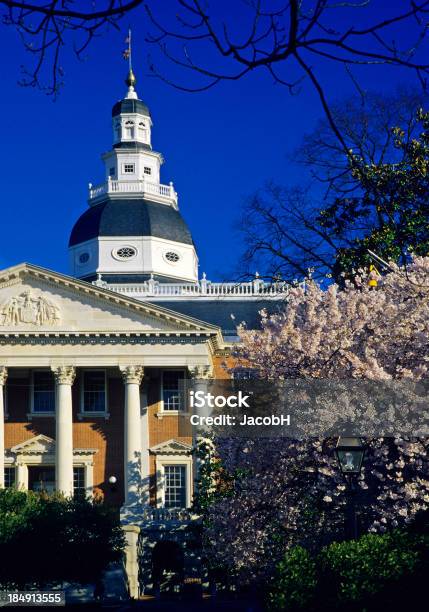 Annapols State House - Fotografie stock e altre immagini di Maryland - Stato - Maryland - Stato, Sistema legale, Annapolis