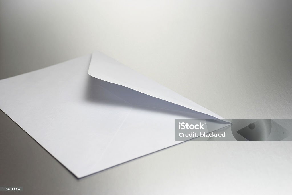 Envelop Close-up of a white envelop.Similar images - Arrival Stock Photo