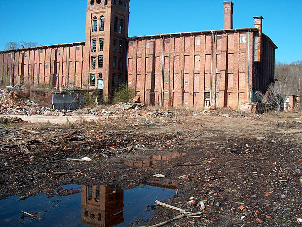 Newry Mill Lanscape Version stock photo