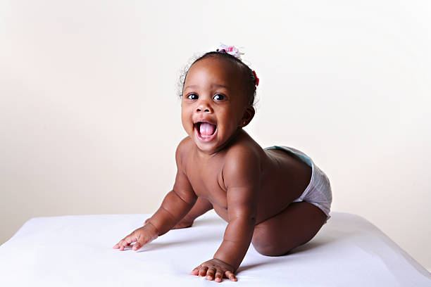 Baby Girl 7 stock photo
