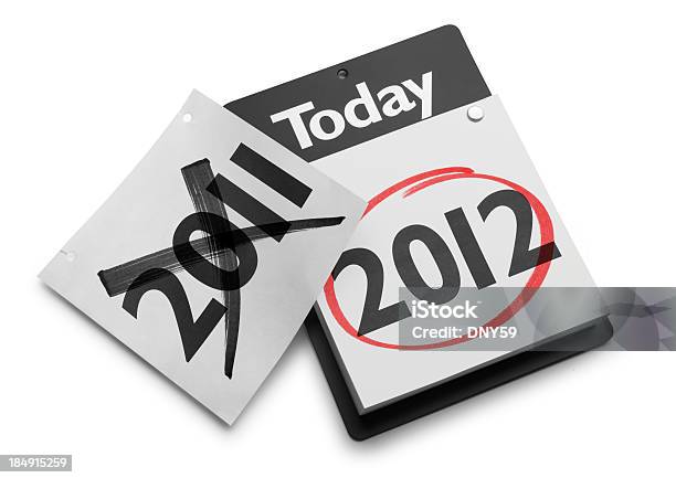 New Year Stock Photo - Download Image Now - 2012, Calendar, Celebration Event