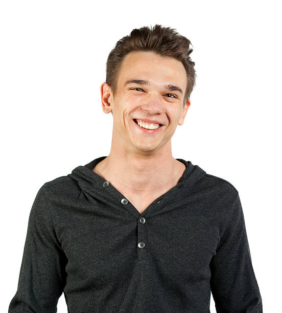 istock Portrait of a smiling young man 184915546