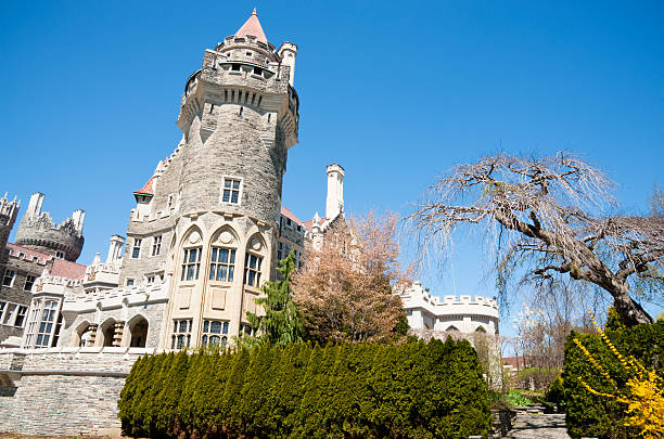 istock East Tower in  Spring At the Castle 184915698