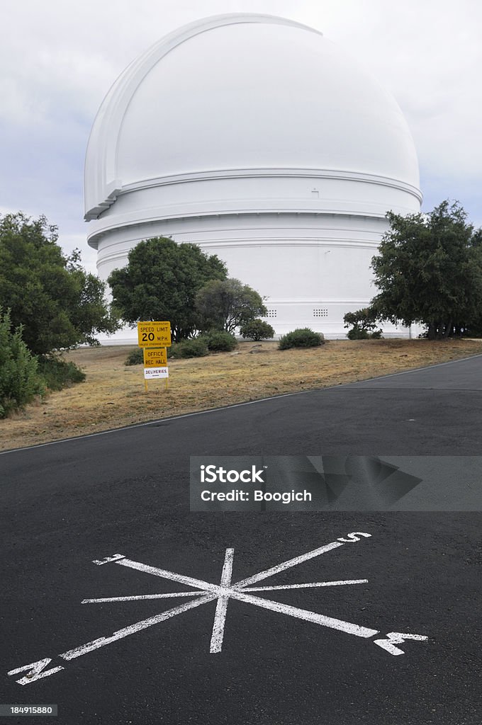 Гора Palomar Обсерватория - Стоковые фото Астрономический телескоп роялти-фри