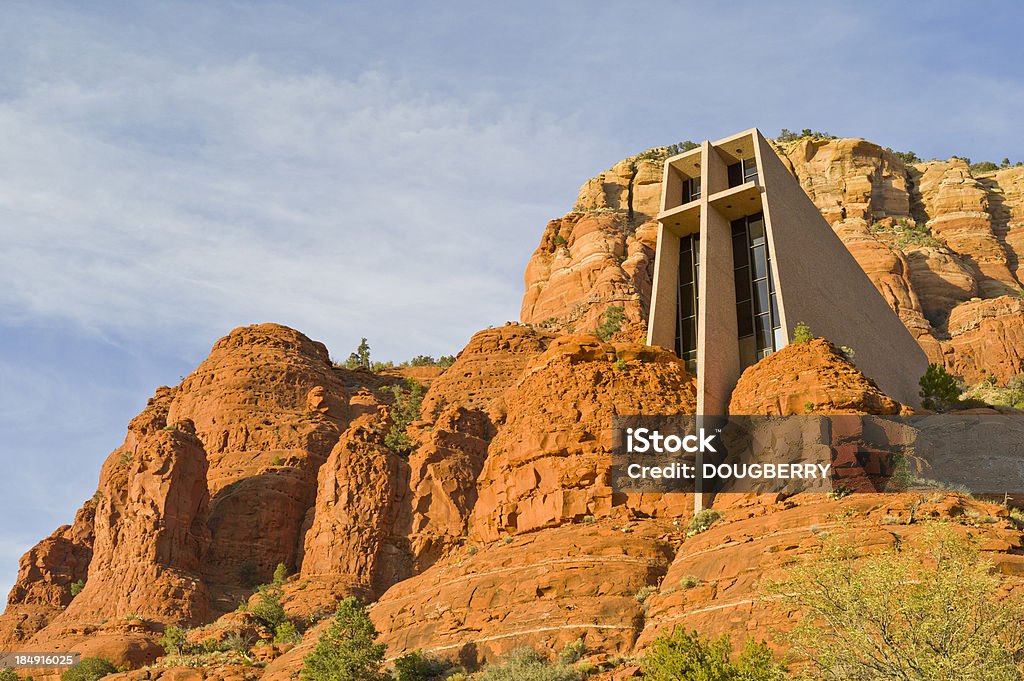 Church of the Holy Cross, Sedona, Arizona - Zbiór zdjęć royalty-free (Chapel Of The Holy Cross)