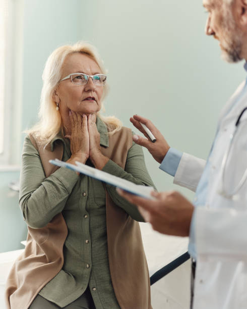 istock Doctor, my throat hurts! 1849165036