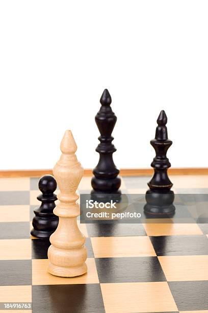 Xadrez - Fotografias de stock e mais imagens de Branco - Branco, Competição, Conceito
