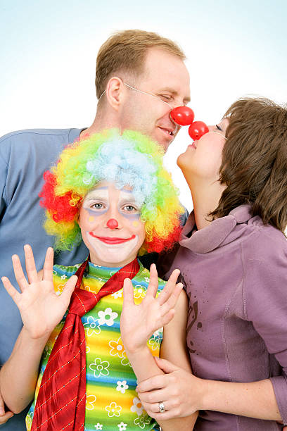 istock Clown family 184917010