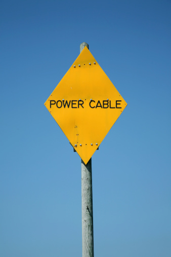 Power Cable Sign