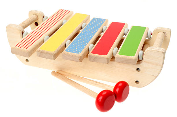 istock Wooden toy xylophone 184917705