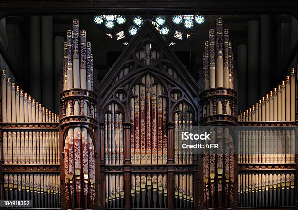 Духовой Орган Сентпол Англиканский Собор Мельбурн Австралия — стоковые фотографии и другие картинки Духовой орган