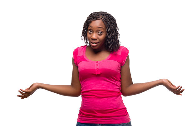 istock Very confused woman 184918585