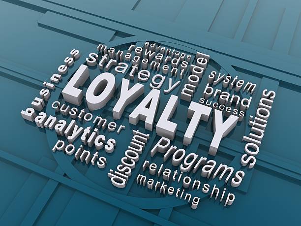 lojalność koncepcja - loyalty customer marketing three dimensional shape zdjęcia i obrazy z banku zdjęć