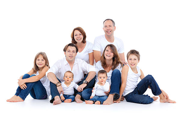 istock big family on white 184919096
