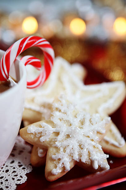 istock Christmas- cookies and hot chocolate 184919512