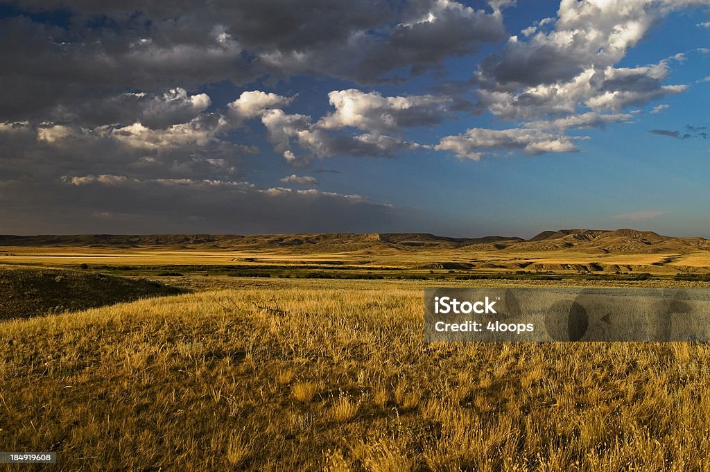 Pradaria de Badlands - Royalty-free Saskatchewan Foto de stock