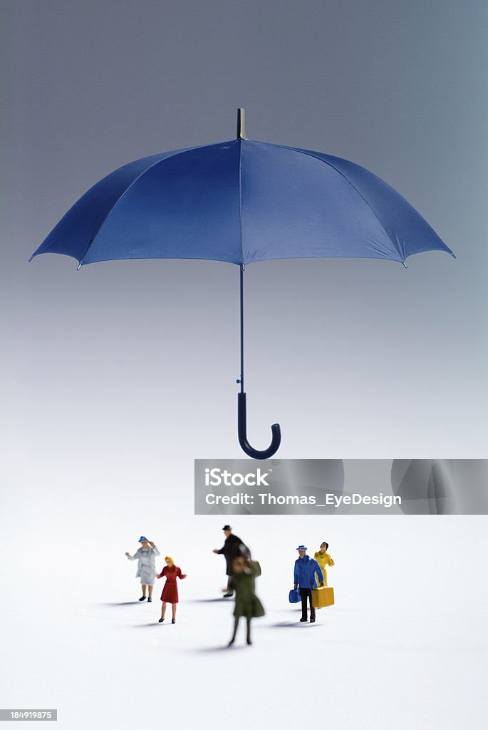 Guarda-chuva de protecção - Royalty-free Guarda-chuva Foto de stock