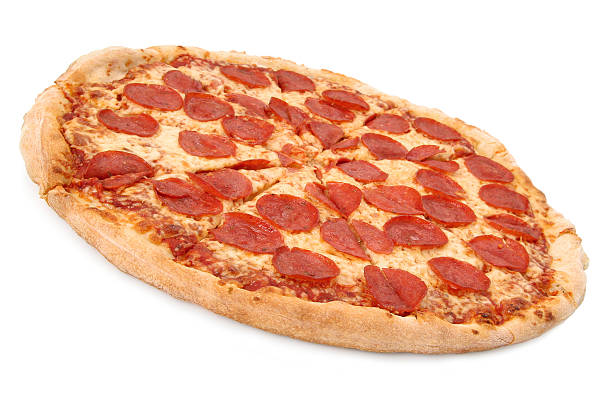 pepperoni cheese & - 02 - pizza de chorizo fotos fotografías e imágenes de stock