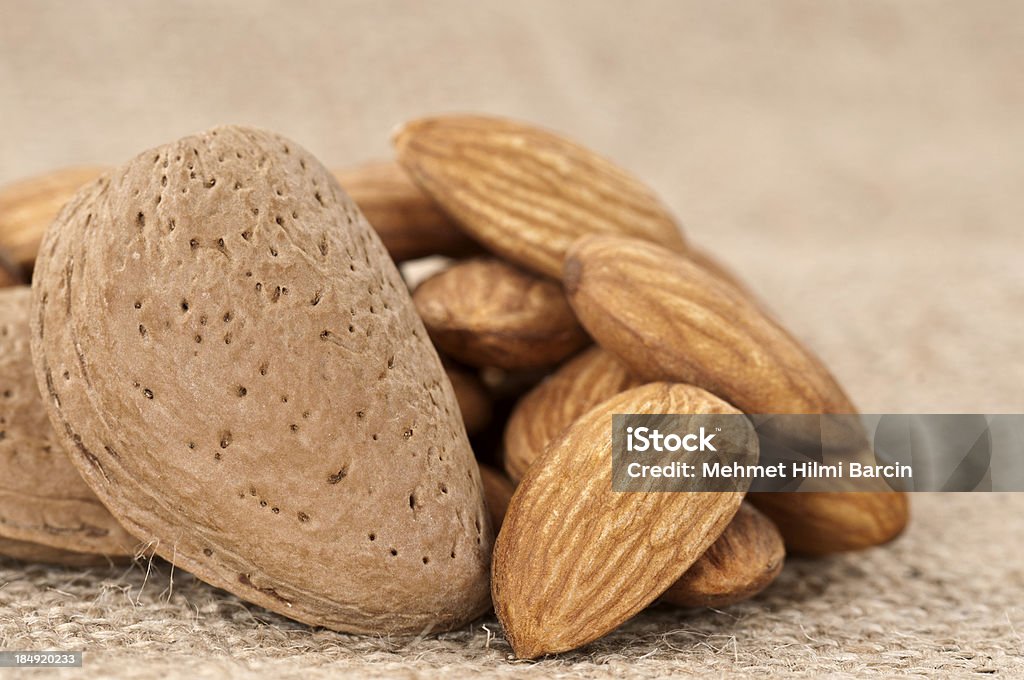 Almond-Nüsse - Lizenzfrei Antioxidationsmittel Stock-Foto