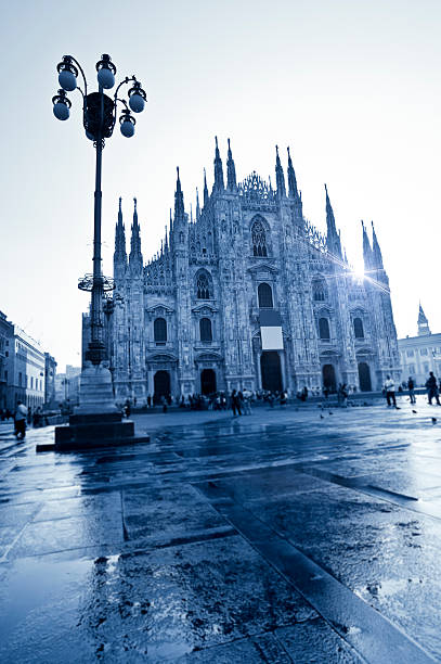 istock Piazza Duomo Against Sunlight, Milan 184920285