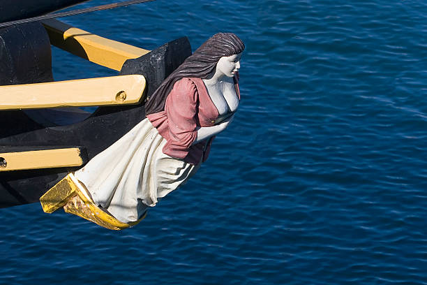 Tallship Figurehead  figurehead stock pictures, royalty-free photos & images